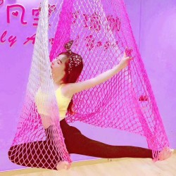 High altitude yoga fishing net hanging net, aerial yoga hammock, swing net rope hanging net, bed net, yoga yoga yoga studio