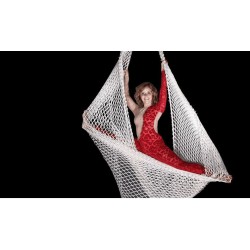 High altitude yoga fishing net hanging net, aerial yoga hammock, swing net rope hanging net, bed net, yoga yoga yoga studio