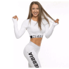 Nebbia yoga set, women's top, tight fitting fitness long sleeved T-shirt, running breathable