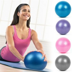 Frosted surface explosion-proof small mini yoga ball 25cm straw ball Pilates ball Inflatable gymnastics ball Fitness ball