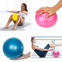 Frosted surface explosion-proof small mini yoga ball 25cm straw ball Pilates ball Inflatable gymnastics ball Fitness ball