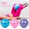 Frosted surface explosion-proof small mini yoga ball 25cm straw ball Pilates ball Inflatable gymnastics ball Fitness ball