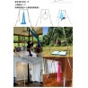 NEW 5m Aerial Yoga Hammock Set Gradient Style-2 Aerial silks Yoga Fitness Stretch Belt For GYM Indoor Yoga Studio