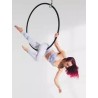 Rings Fitness Aerial Hoop 33"(85cm) 32mm Width for Yoga Exercises Aerial Lyra Hoops include Accessories