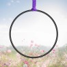 Rings Fitness Aerial Hoop 33"(85cm) 32mm Width for Yoga Exercises Aerial Lyra Hoops include Accessories