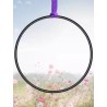 Rings Fitness Aerial Hoop 33"(85cm) 32mm Width for Yoga Exercises Aerial Lyra Hoops include Accessories