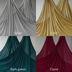 4,5，6 ,7，10 Meters High Quality Nylon Aerial Silks Yoga Hammock Low Stretch Fabric for GYM Home Outdoor Pilates Yoga Belt