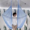 New 2024 Elastic 5 Meters Aerial Yoga Hammock Flying Swing Latest Multifunctional Anti growth Yoga Belts for yoga training