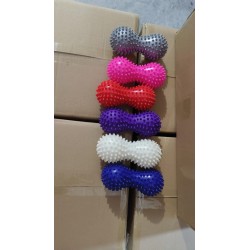 7.5cm9.5cm PVC prick ball massage acupoints grip strength ball tip nail fascia yoga ball health Body ball hedgehog ball