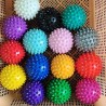 7.5cm9.5cm PVC prick ball massage acupoints grip strength ball tip nail fascia yoga ball health Body ball hedgehog ball