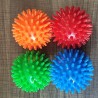 7.5cm9.5cm PVC prick ball massage acupoints grip strength ball tip nail fascia yoga ball health Body ball hedgehog ball