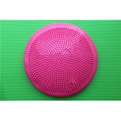 34cm Yoga Balls Massage Pad Inflatable Stability Wobble Balance Disc Cushion Mat Fitness  Ball bosu balance ball