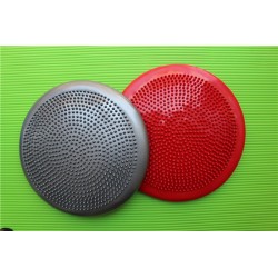 34cm Yoga Balls Massage Pad Inflatable Stability Wobble Balance Disc Cushion Mat Fitness  Ball bosu balance ball