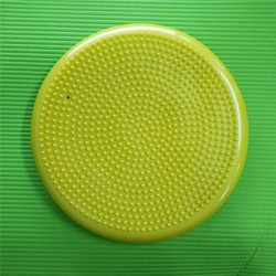 34cm Yoga Balls Massage Pad Inflatable Stability Wobble Balance Disc Cushion Mat Fitness  Ball bosu balance ball