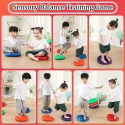 34cm Yoga Balls Massage Pad Inflatable Stability Wobble Balance Disc Cushion Mat Fitness  Ball bosu balance ball