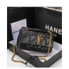 Syl Saint Laurent 2024 new small fragrance diamond grid chain bag, high-end and versatile single shoulder armpit crossbody bag