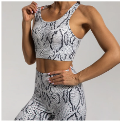 Leopard Print Yoga Set Women Clothing Tracksuits Quick Dry Women's Fitness Pants Sets Woman Outfits Women’s Gym Pants Suit