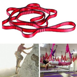 2 meters Hanging rope climbing rope chrysanthemum Yoga Stretch Belt Extender Strap Rope for Aerial Yoga Hammock Swing Flying